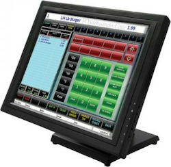 Elzab POS Monitor Alfa TM1501 15" LCD με Ανάλυση 1024x768 Resistive