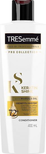 TRESemme Keratin Shine Conditioner Αναδόμησης/Θρέψης για Όλους τους Τύπους Μαλλιών 400ml