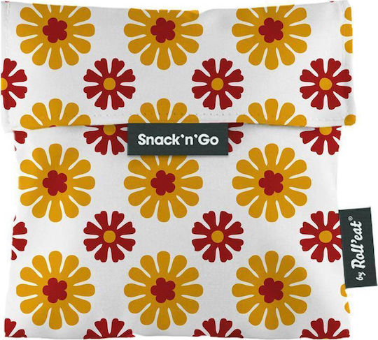 Rolleat Snack 'n' Go Flowers Σχολική Θήκη Φαγητού Πολύχρωμη 16εκ.