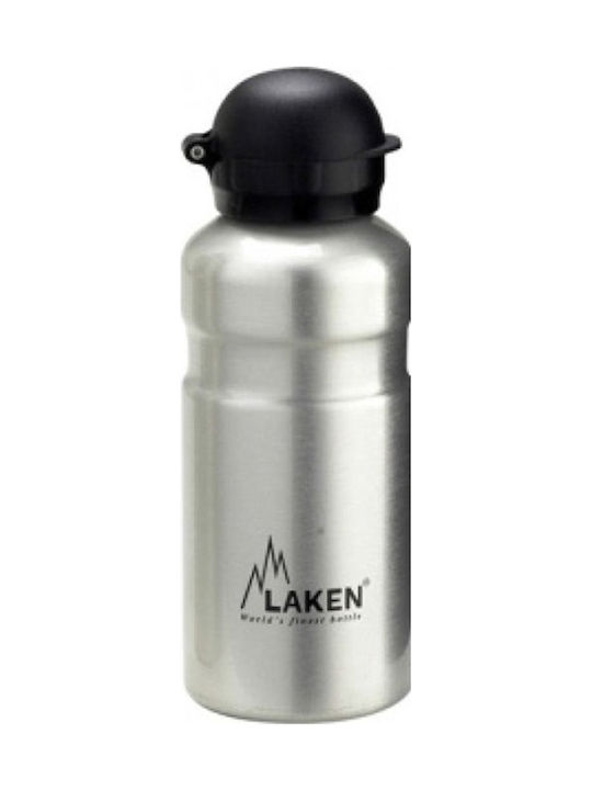 Laken Παγούρι Αλουμινίου 600ml Ασημί