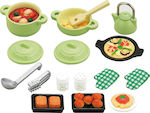 Epoch Toys Παιχνίδι Μινιατούρα Sylvanian Families Kitchen Cooking Set για 3+ Ετών