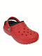 Crocs Anatomic Papuci pentru copii Roșii Classic Lined