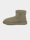 Ugg Australia Suede Women's Ankle Boots with Fur Olive