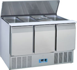 Cool Head CR 93A Commercial Salad Refrigerator 365lt with Drawer 0/+8°C L136.5xD70xH88.3cm Cool Head CR 93A Commercial Salad Refrigerator 365lt with Drawer 0/+8°C L136.5xD70xH88.3cm