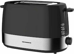 Heinner Toaster 2 Schlitze 850W Schwarz