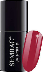 Semilac Halb-permanenter Nagellack Rot 7ml 1Stück