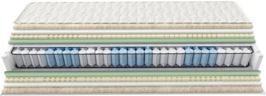 Strom Eco Therapy Single Ergonomic Mattress Foam / Latex Double-Sided 90x200cm with Independent Springs