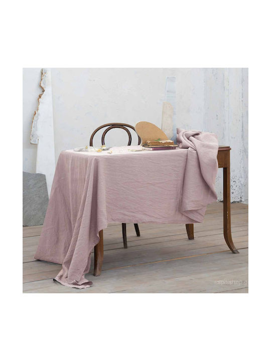 Nima Linho Platzdeckchen Stoff Rosa 50x30cm 22518 2Stück