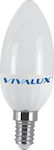 Vivalux Becuri LED pentru Soclu E14 Alb natural 260lm 1buc