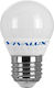 Vivalux Λάμπα LED 6W για Ντουί E27 και Σχήμα G45 Φυσικό Λευκό 470lm