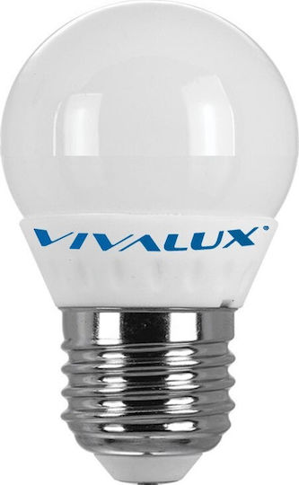Vivalux Λάμπα LED 6W για Ντουί E27 και Σχήμα G45 Φυσικό Λευκό 470lm
