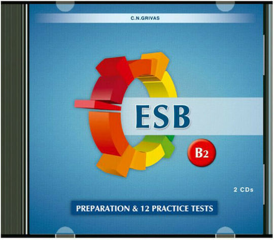 Esb B2 Preparation & 12 Practice Tests Audio Cds (2)