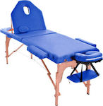 Alfa Care Κρεβάτι Μασάζ Φυσικοθεραπείας σε Μπλε Χρώμα