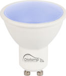 Diolamp Λάμπα LED για Ντουί GU10 και Σχήμα MR16 Μωβ 90lm