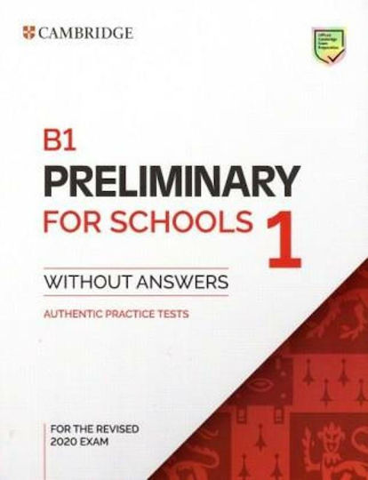 Pet Preliminary for Schools 1 Student's Book Revised 2020