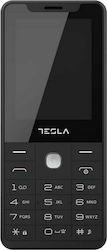 Tesla Feature 3.1 Dual SIM Mobil cu Buton Negru