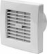 Europlast Wall-mounted Ventilator Bathroom 100mm White