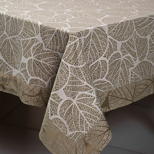 Beauty Home Tischdecke Braun 160x260cm