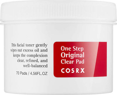 Cosrx One Step Pimple Clear Pads Gesichtsmaske für das Gesicht für Reinigung 70Stück