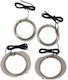 Carner Car Headlight Angel Eyes Rings 12V Daihatsu Delta Blue Color 4pcs