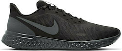 Nike Revolution 5 Ανδρικά Αθλητικά Παπούτσια Running Μαύρα