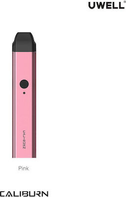 Uwell Caliburn Pink Pod Kit 2ml with Integrated Battery