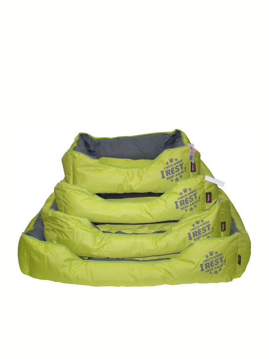 Pet Interest Rectangular Sofa Dog Bed Green 73x...