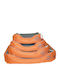 Pet Interest Rectangular Sofa Dog Bed Orange 73x60cm
