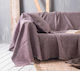 Rythmos Vanda Zweisitzer-Sofa Überwurf Chenille 180x240cm 04 Lila