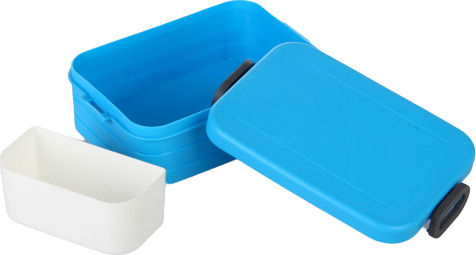 Veltihome Microwave Plastic Lunch Box Blue 920ml