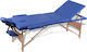 vidaXL Massage Bed 3 Θέσεων 186x68cm Blue