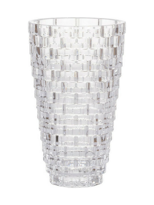 Artekko Glass Vase 13.5x13.5x22.7cm