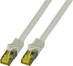 EFB MK7001.20G S/FTP Cat.6a Мрежов Кабел Ethernet 20м Сив