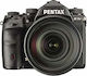Pentax DSLR Φωτογραφική Μηχανή K-1 Mark II Full Frame Kit (HD D FA 24-70mm F2.8ED SDM WR) Black