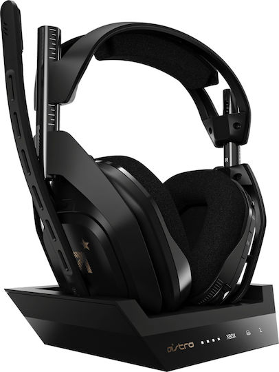 Astro A50 Wireless Base Station Xbox Peste ureche Gaming Headset cu conexiune USB Negru
