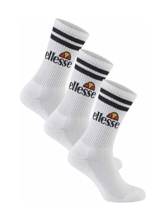 Ellesse SAAC0620 Αθλητικές Κάλτσες Λευκές 3 Ζεύγη