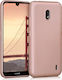 KWmobile Soft Flexible Umschlag Rückseite Silikon Rose Gold (Nokia 2.2)