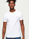 Superdry Collective Herren T-Shirt Kurzarm Optic White