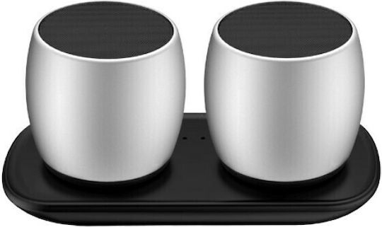Andowl Q1 Bluetooth Speaker 3W with Battery Life up to 4 hours Silver