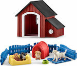 Schleich-S Miniatur-Spielzeug Puppy Pen für 3-8 Jahre