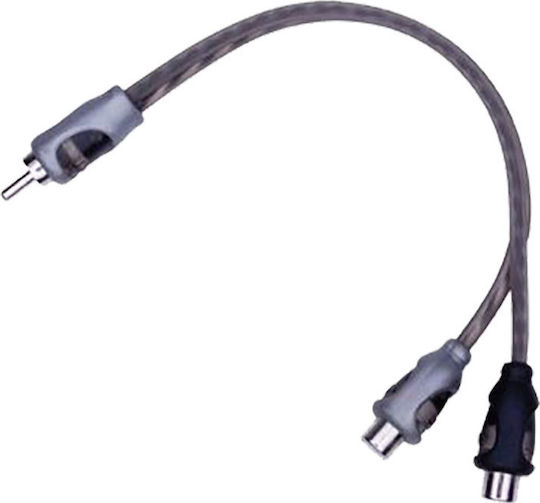 Bizzar Bizzar BRY-11 Конвертор RCA мъжки към RCA 2x женски Черен 2бр