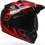 Bell MX-9 Adventure Mips On-Off Helmet DOT / ECE 22.05 1450gr Dash Gloss Black-Red-White