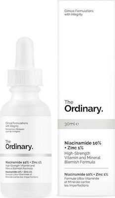 The Ordinary Niacinamide 10% + Zinc 1% Ατέλειες & Πόροι Serum Προσώπου 30ml