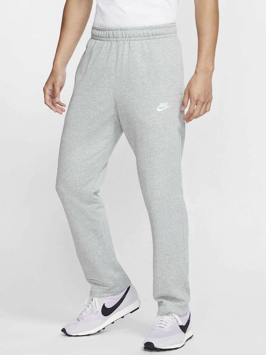 Nike Sportswear Παντελόνι Φόρμας Fleece Γκρι
