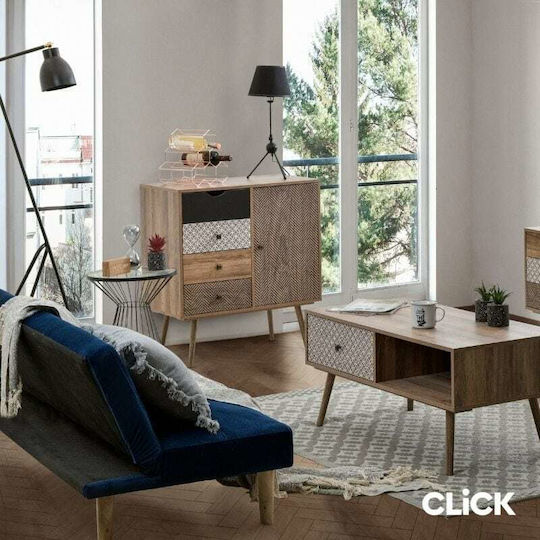 Συρταριέρα Κρεβατοκάμαρας Ξύλινη με 4 συρτάρια 79x39x86εκ.