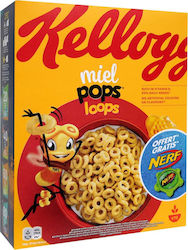 Kellogg's Cereals Miel Pops Loops Whole Grain 375gr