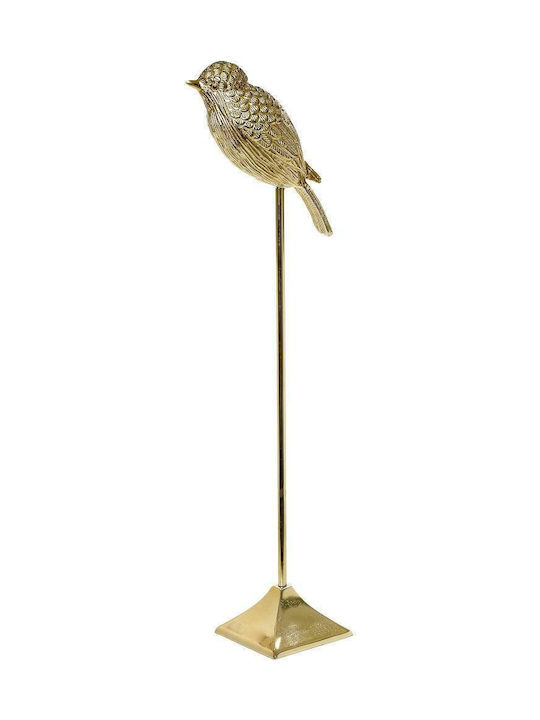 Espiel Decorative Bird made of Metal 21.5x15x80cm 1pcs