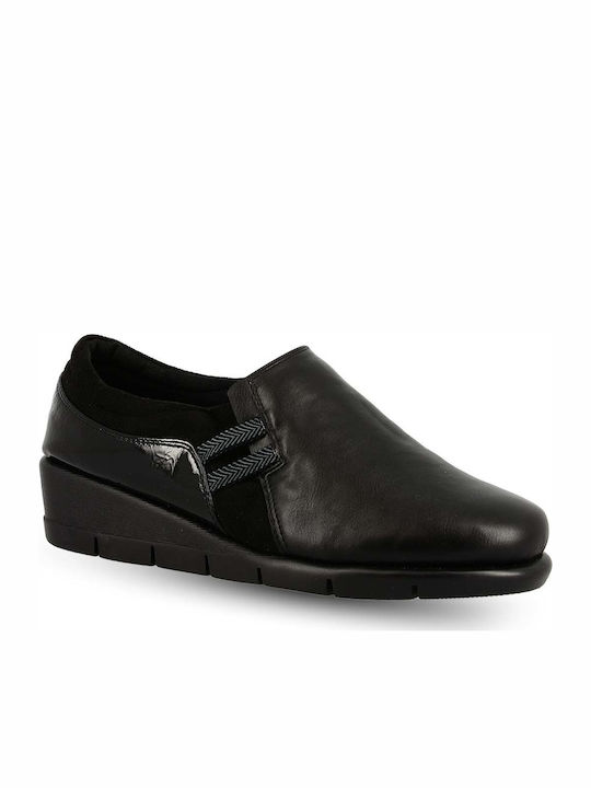 Ανατομικά Γυναικεία Slip-On Μαύρα