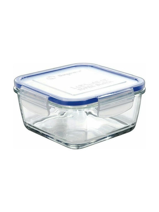 Borgonovo Фагитодохейе Superblock Q14 800ml Кутия За Храна Стъклена Синя 800ml