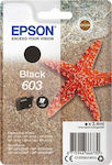 Epson 603 Μελάνι Εκτυπωτή InkJet Μαύρο (C13T03U14010)